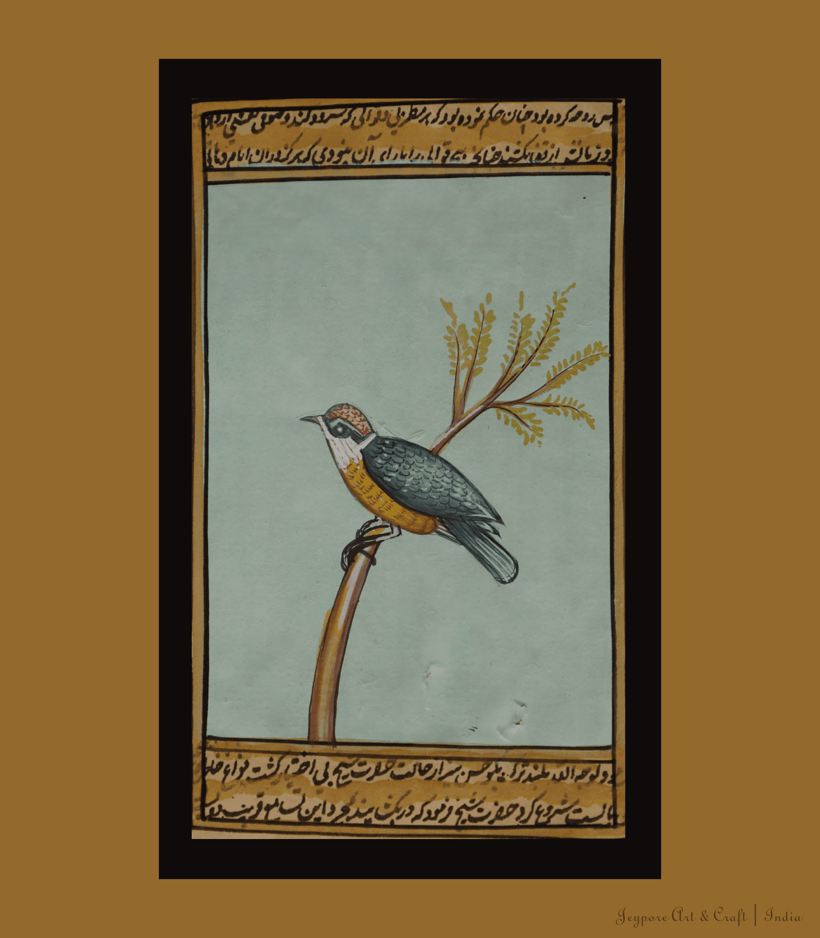 Bird miniature painting
