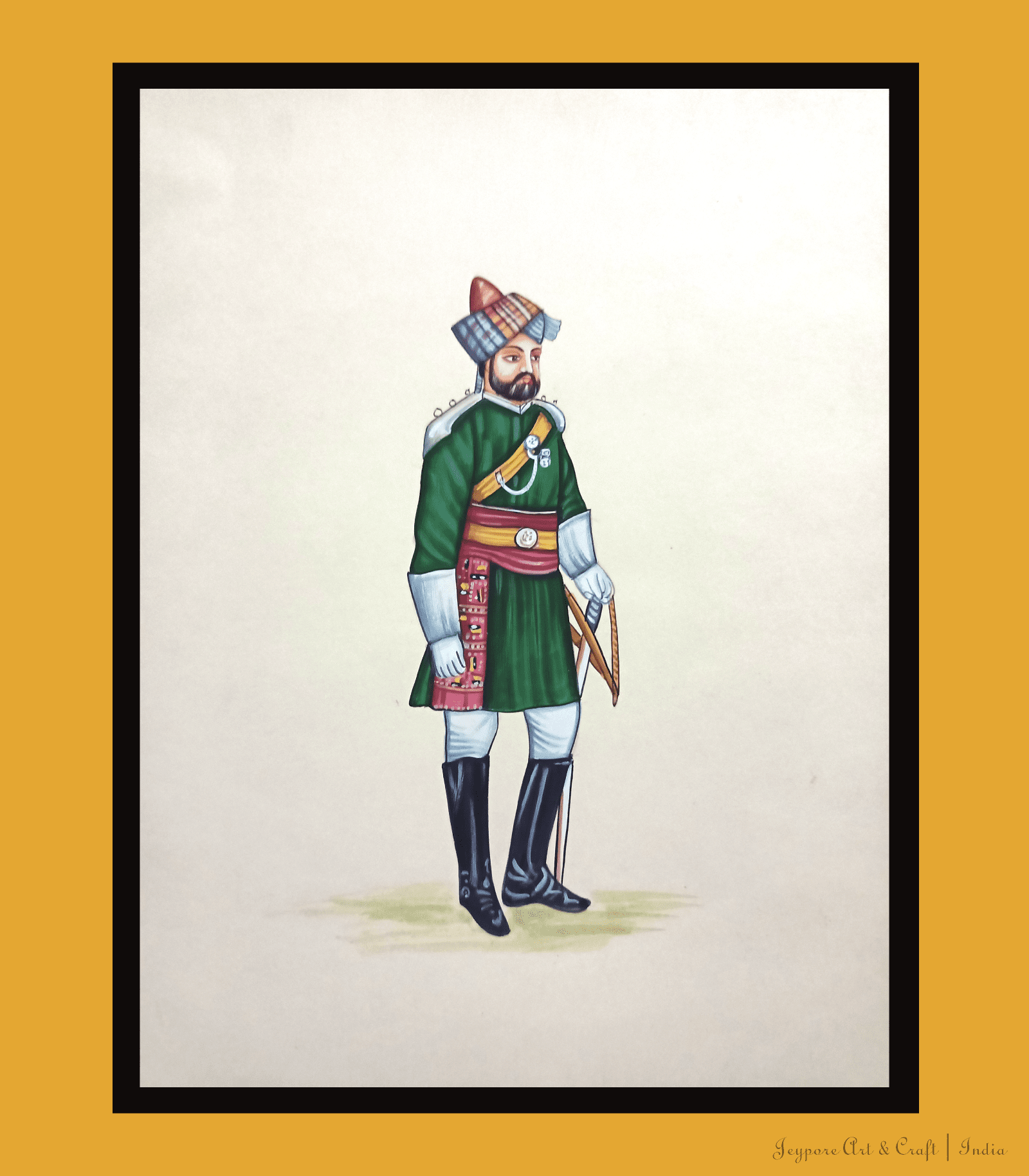 British Indian Army Painting