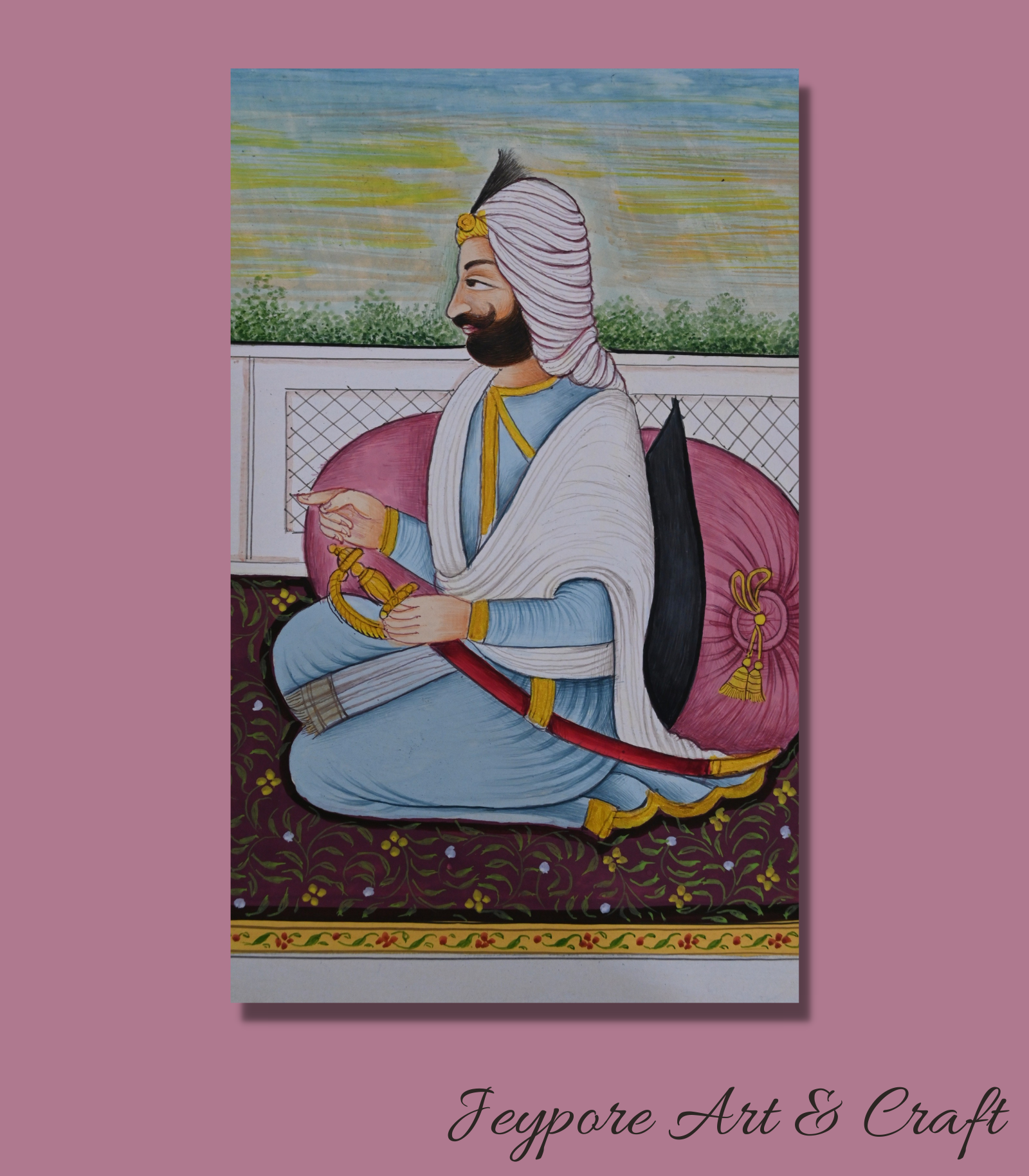 Sikh School handmade Painting
