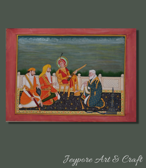 Sikh Miniature Painting
