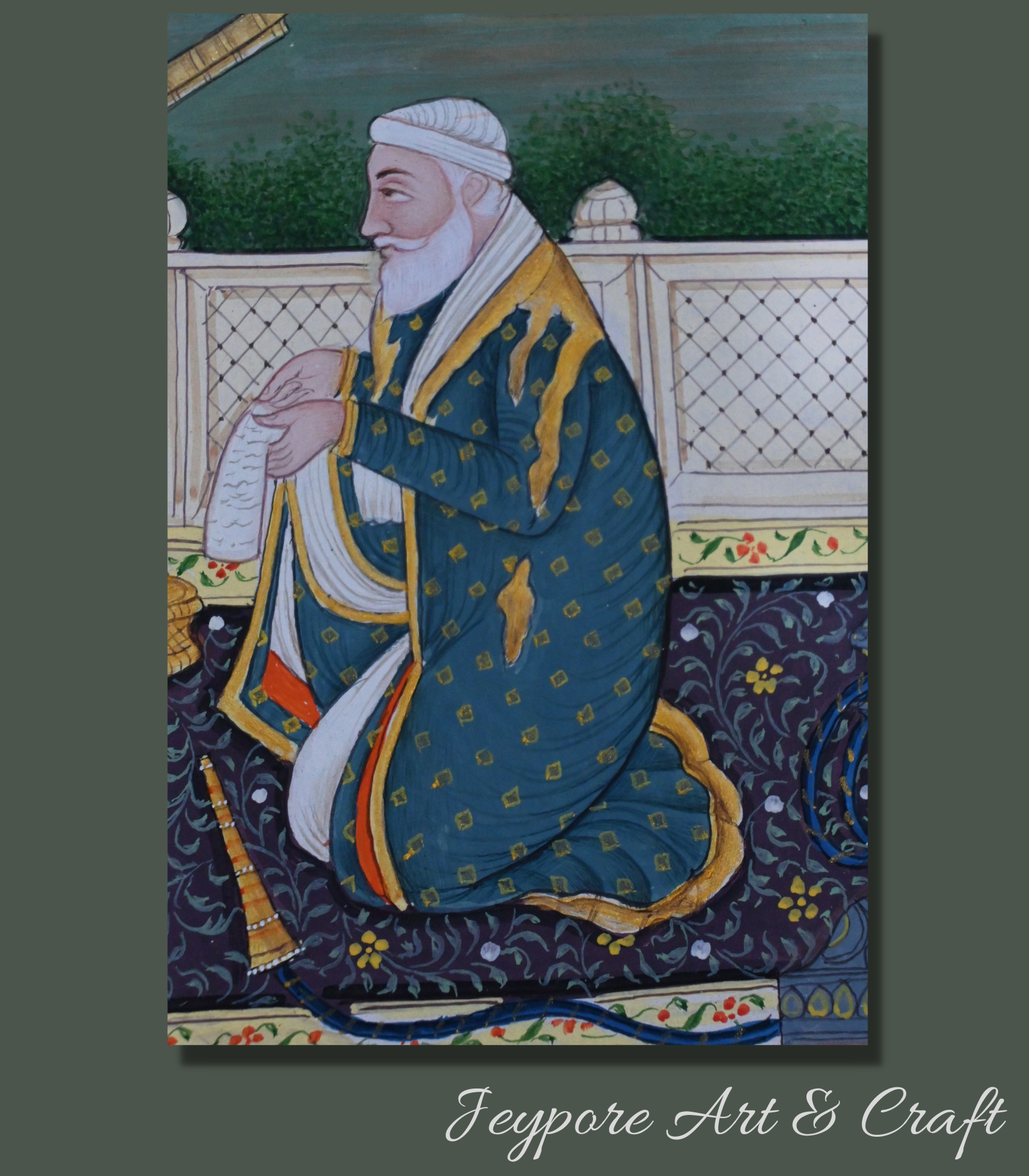 Sikh Miniature Painting