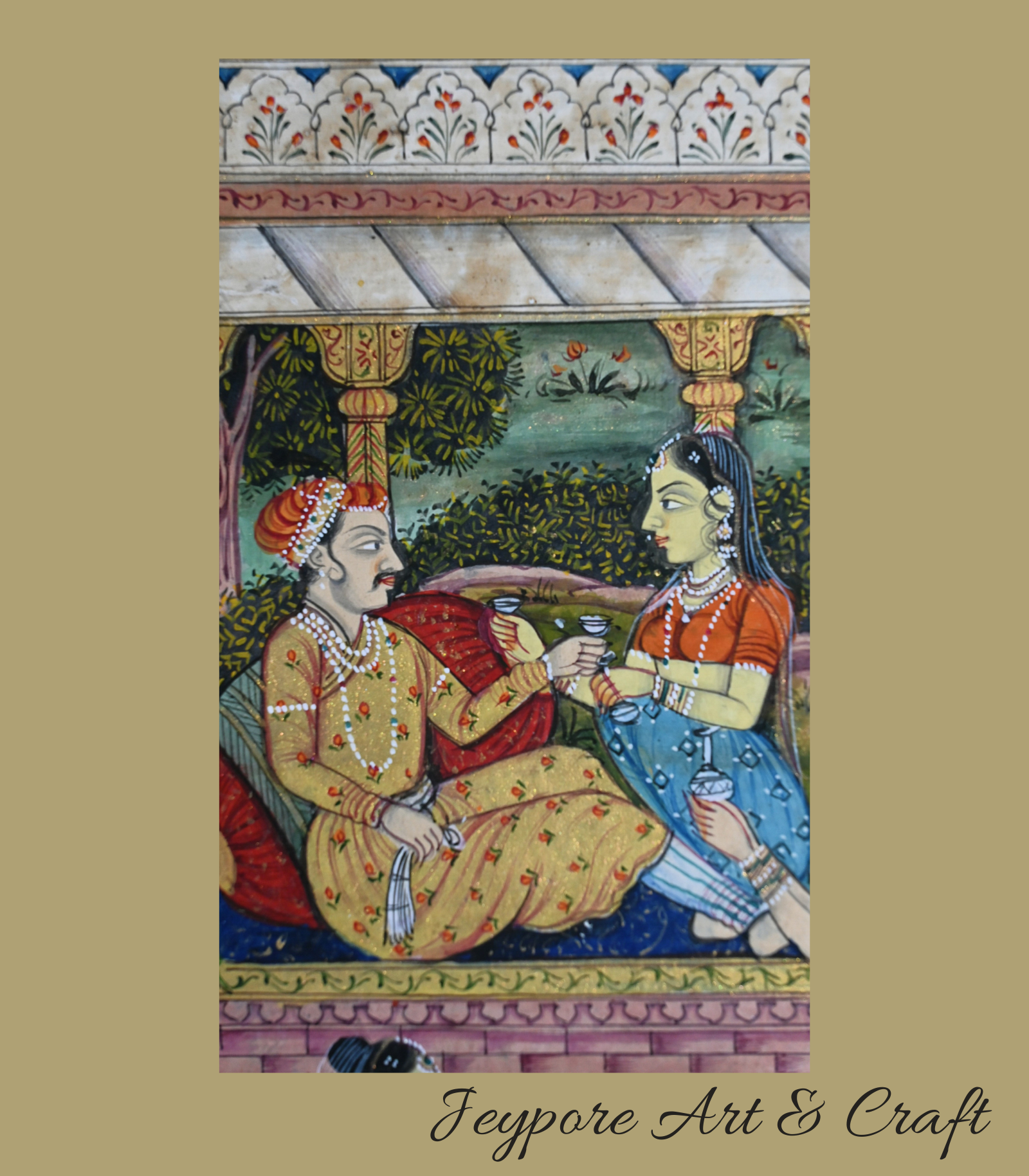 Mughal Harem Painting