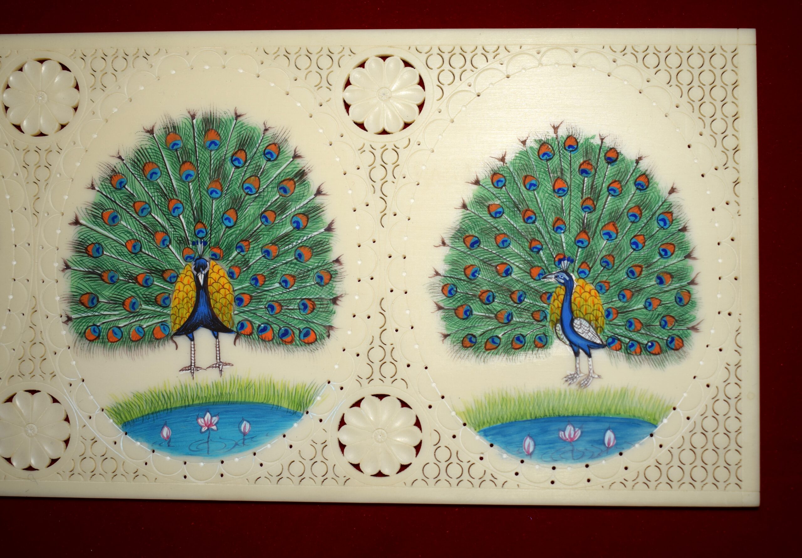 Peacock Miniature Painting