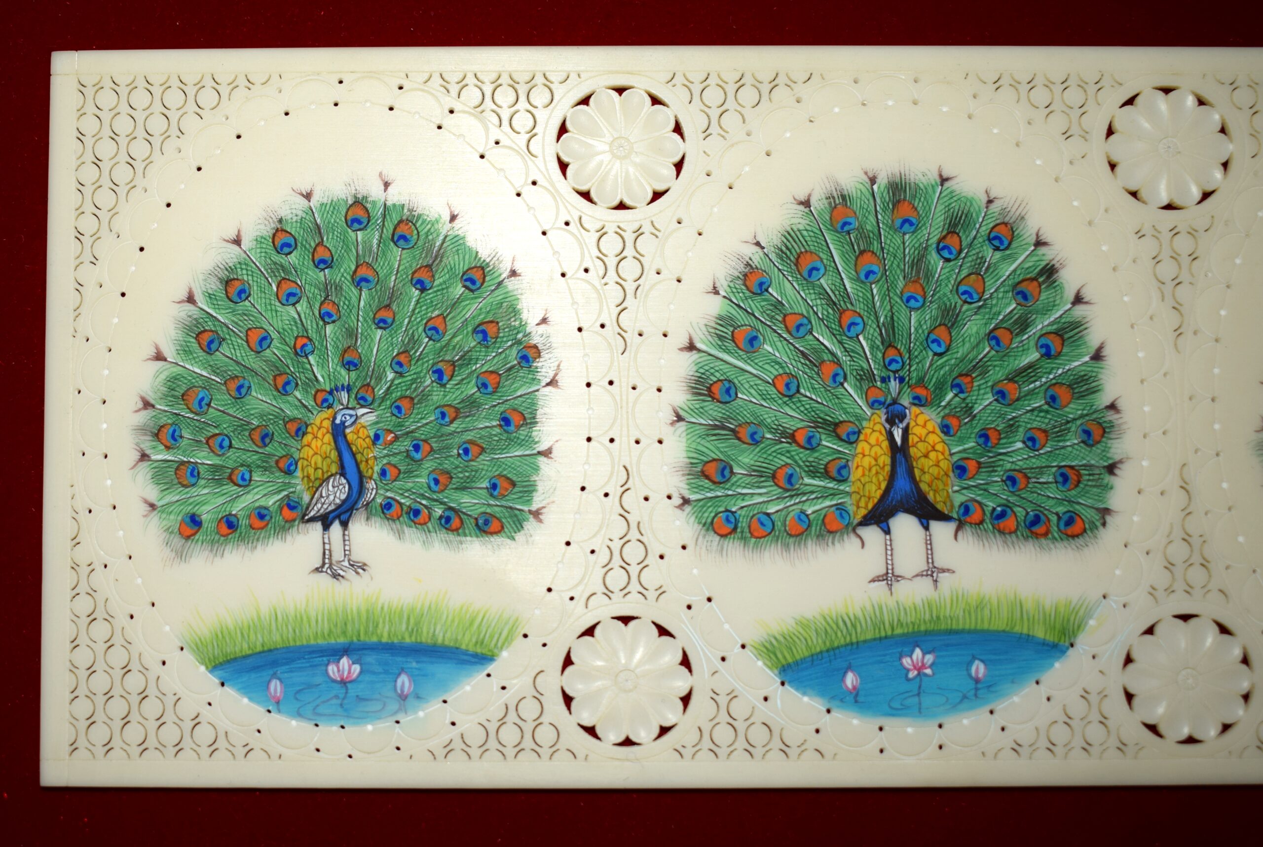 Peacock Miniature Painting