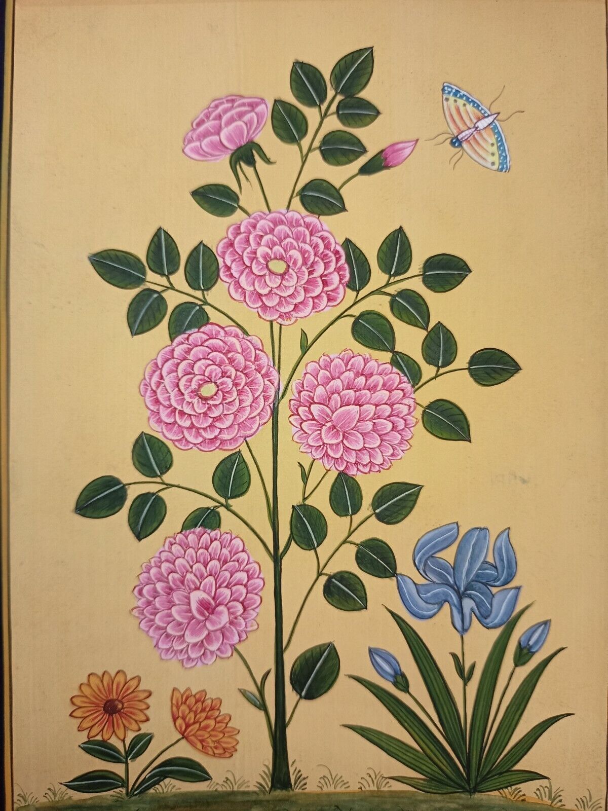 Flower Miniature painting