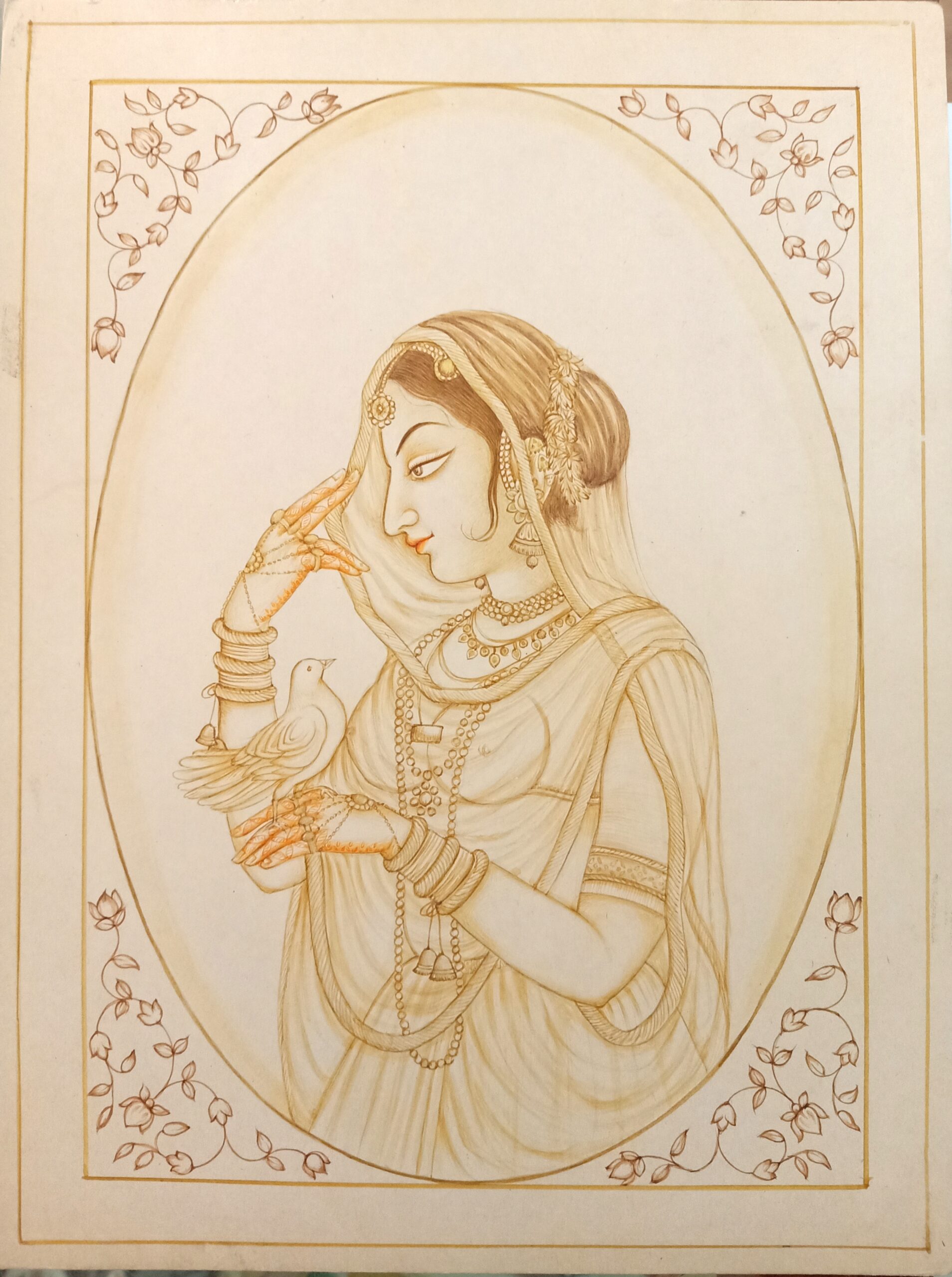 Maharani Portrait Painting